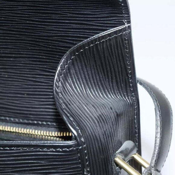 LOUIS VUITTON Epi Saint Cloud GM Shoulder Bag Black Noir M52192 LV Auth yk13931 - Picture 9 of 16